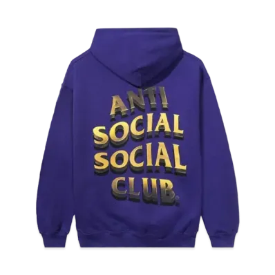 ANTI SOCIAL SOCIAL CLUB 747K Hoodie "Purple" (FW20)