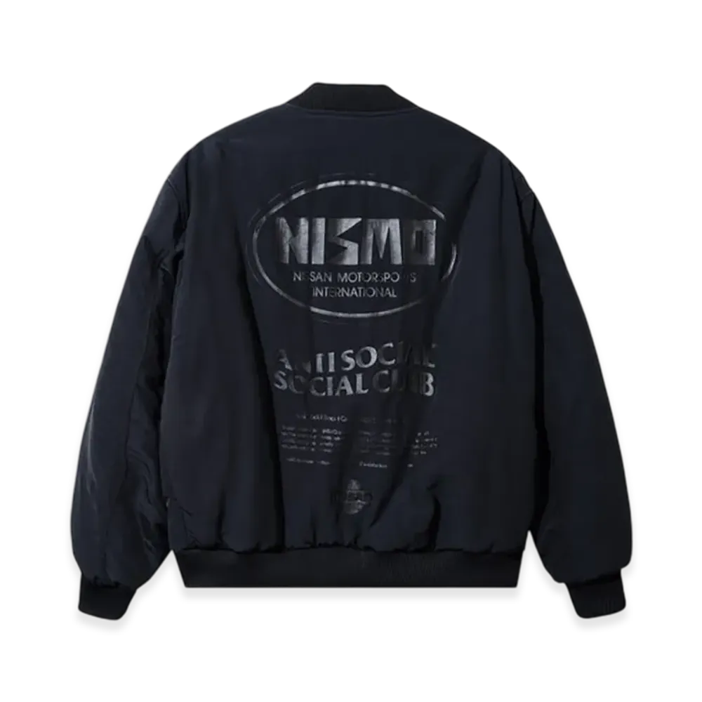ANTI SOCIAL SOCIAL CLUB x Nissan MA-1 Jacket "Black"