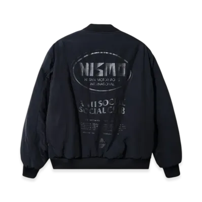 ANTI SOCIAL SOCIAL CLUB x Nissan MA-1 Jacket "Black"
