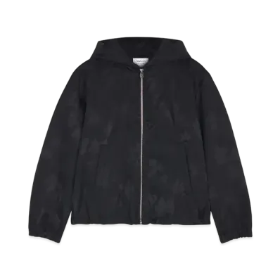 Maison Kitsune Jacquard Windbreaker "Black"
