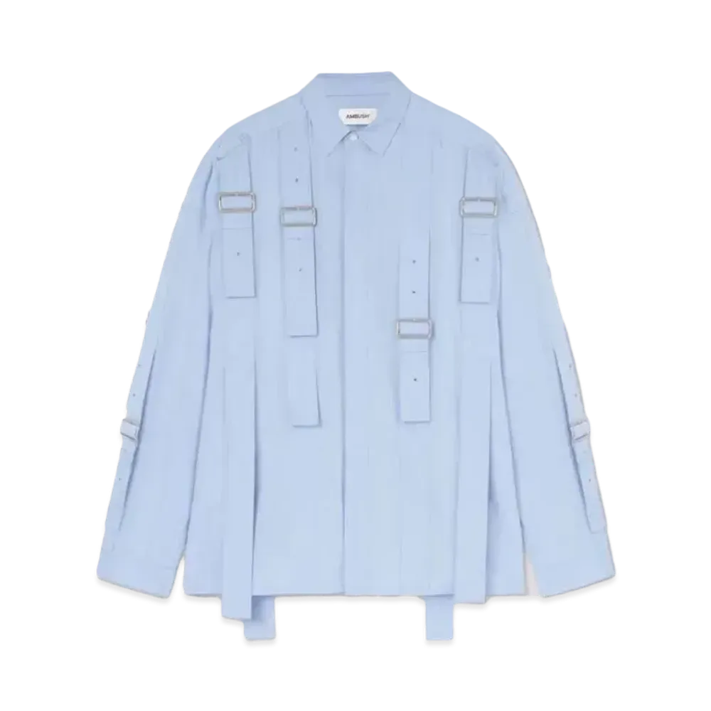 AMBUSH Belted Shirt "Ballad Blue"