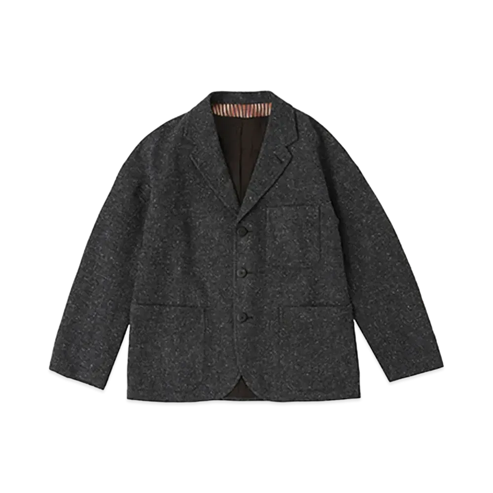 visvim FALKLAND BLAZER (TWEED) "Charcoal"