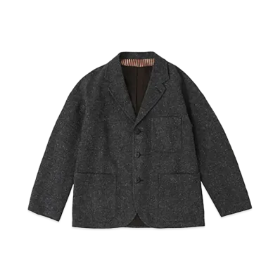 visvim FALKLAND BLAZER (TWEED) "Charcoal"