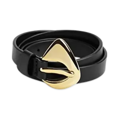 Bottega Veneta Fin Belt "Black"