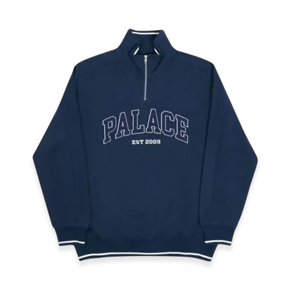 PALACE P-EST Zip Crew "Navy"