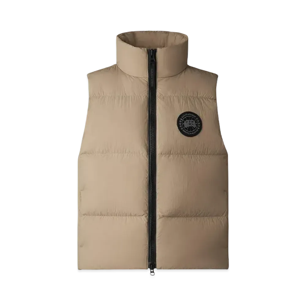 CANADA GOOSE Lawrence Puffer Vest Black Label "DesertSand"