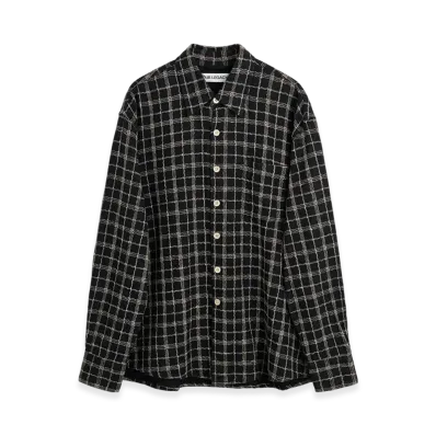 OUR LEGACY Above Shirt "Black Fishnet Cloth"