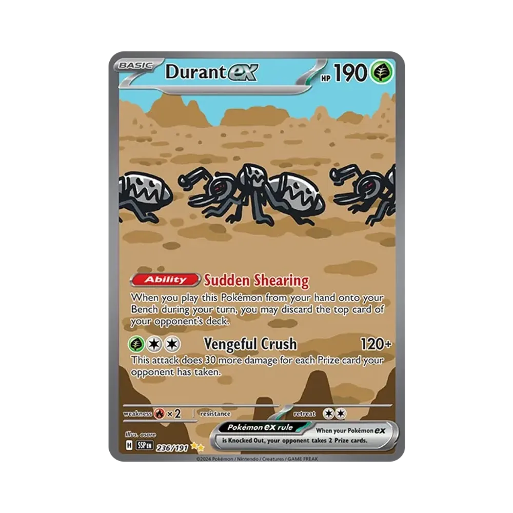 アイアントex SIR [SSP EN 236/191]【英語版】(スカーレット&バイオレット「サージングスパークス」)