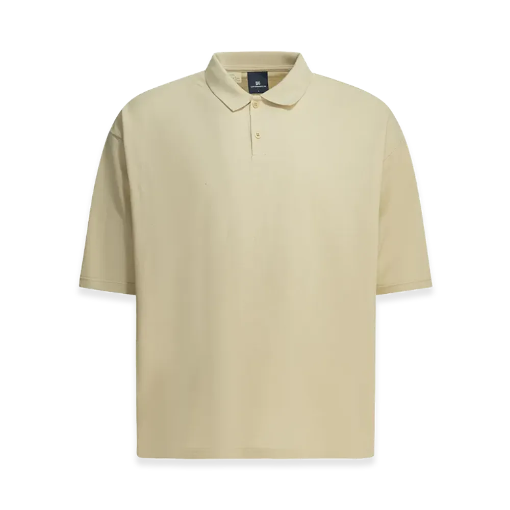 Levi's Blue Tab Polo Shirt With Buttons "Beige"