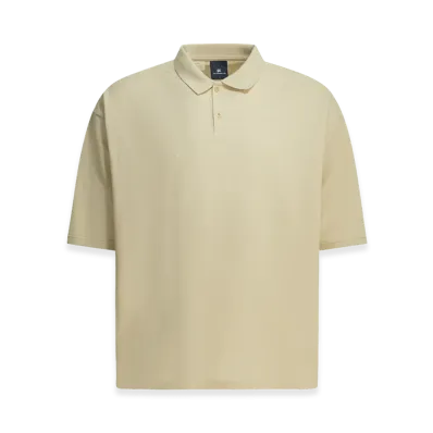 Levi's Blue Tab Polo Shirt With Buttons "Beige"