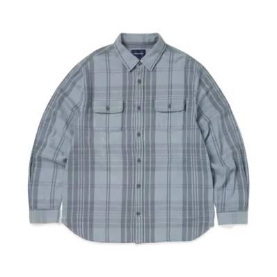 thisisneverthat Big Flannel Work Shirt "Slate"