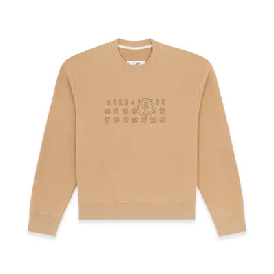 MM6 Maison Margiela Women's Sweatshirts "Ocher"