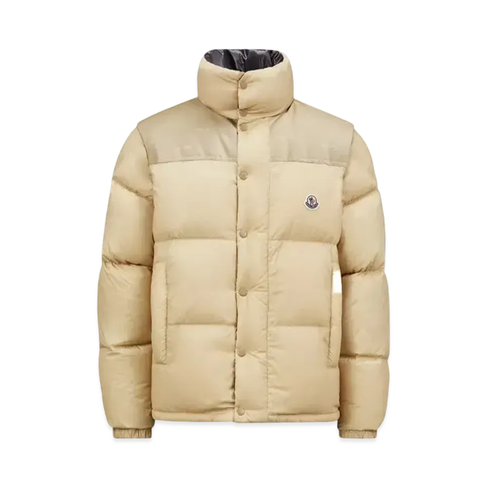 MONCLER Re/Icons Women's Verone Short Down Jacket "Sand Beige"