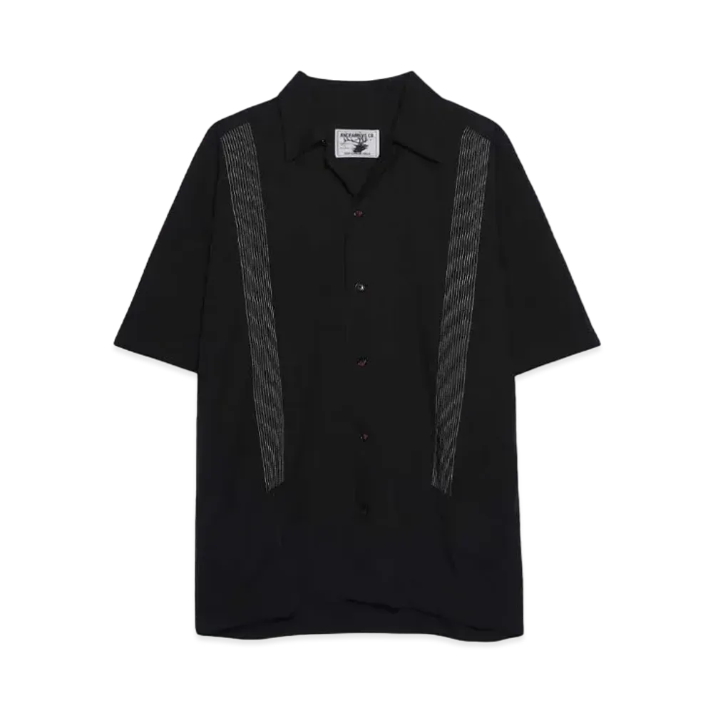ANDFAMILYS CUBAN SHIRTS [H/S] "BLACK"