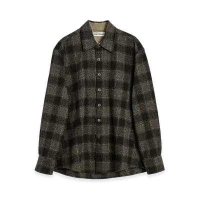 OUR LEGACY Above Shirt "Oakland Low Twist Check"