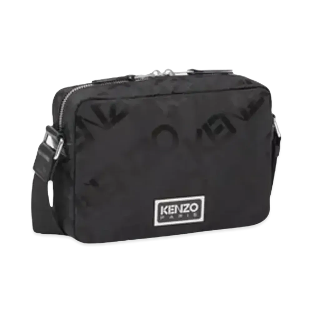 KENZO 'KENZOGRAM' Shoulder Bag "Black"