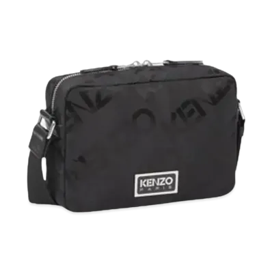 KENZO 'KENZOGRAM' Shoulder Bag "Black"