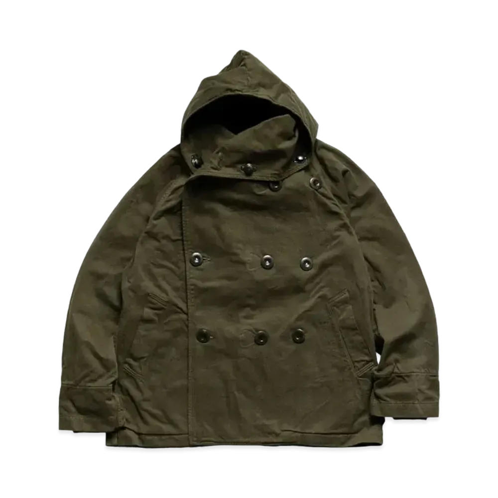 KAPITAL Wig Brushed Tri-P Coat "khaki"