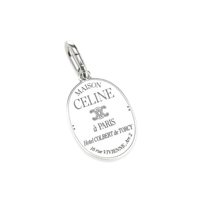 CELINE Women's Maison Charm "Silver"