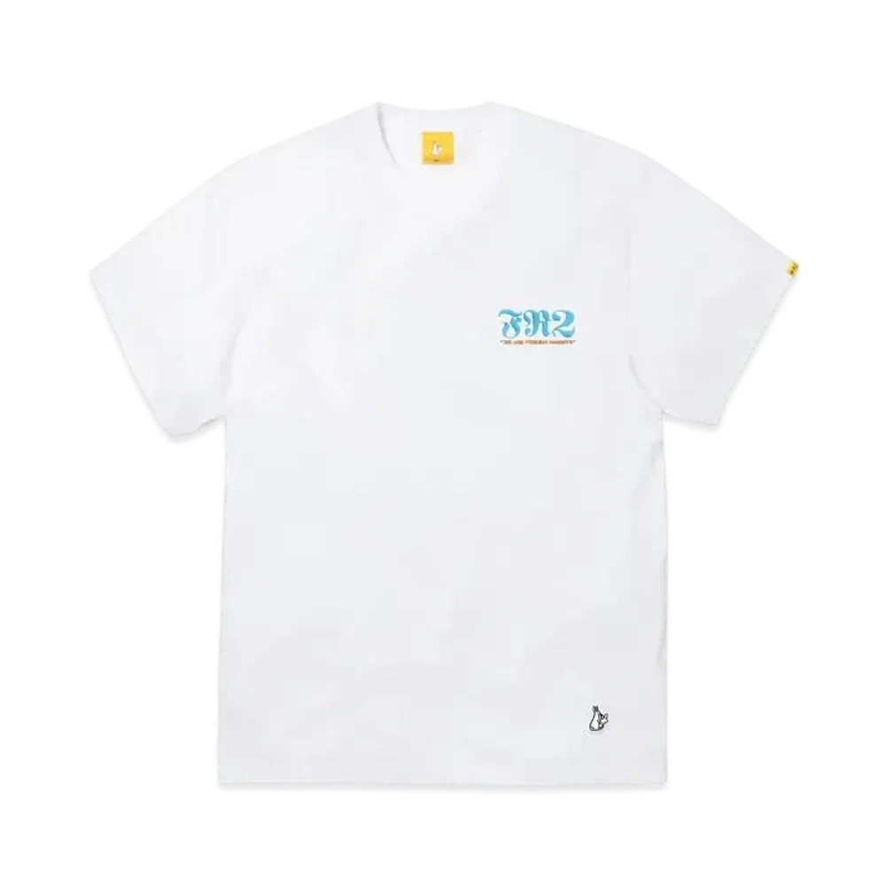 FR2 Snowman Rabbits T-shirt "White"