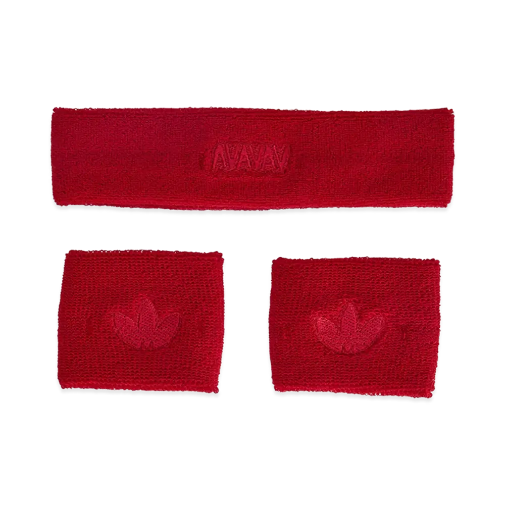 adidas x Avavav Sweatband Set "Team Victory Red"