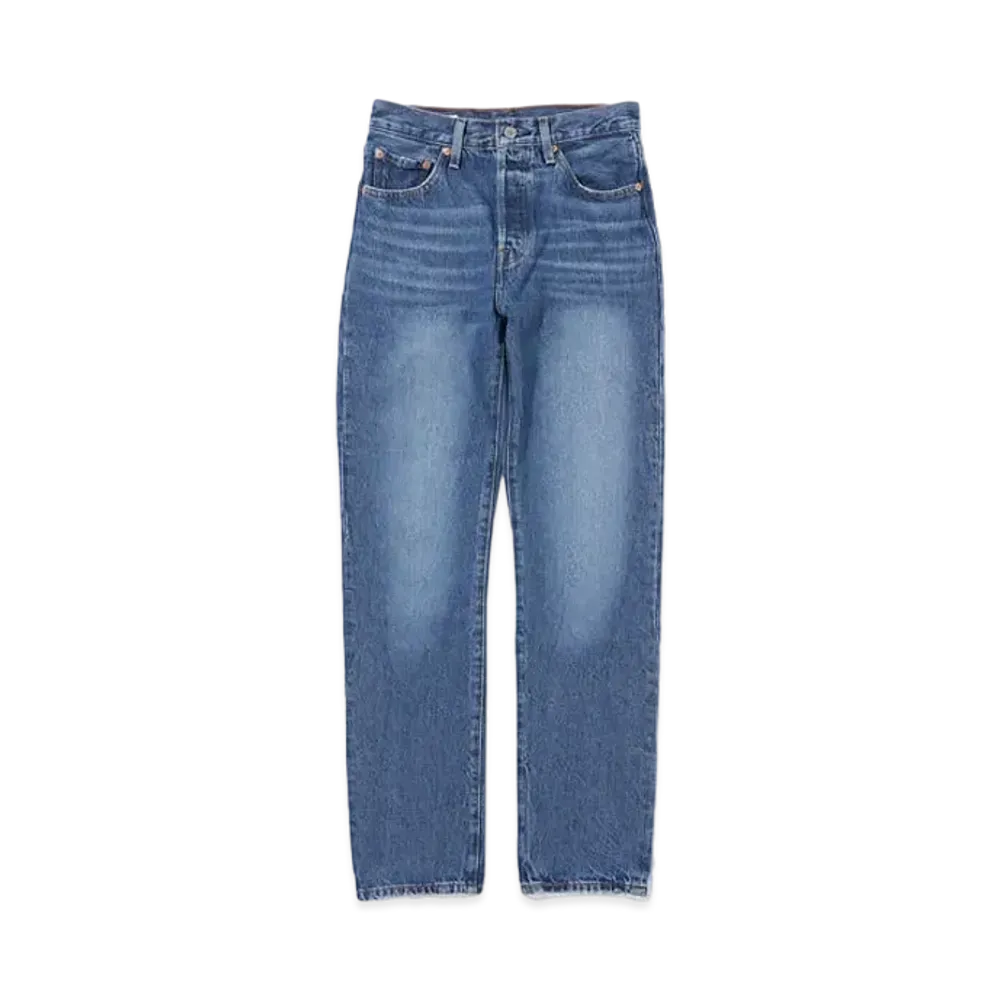Levi's 501 Jeans For Women Medium Indigo Worn In "Indigo Blue"
