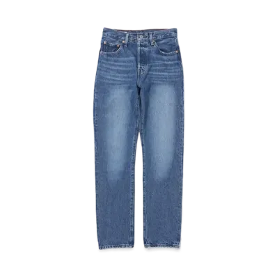 Levi's 501 Jeans For Women Medium Indigo Worn In "Indigo Blue"