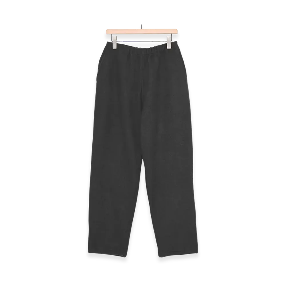 COMOLI Wool Felt Pants "Charcoal"