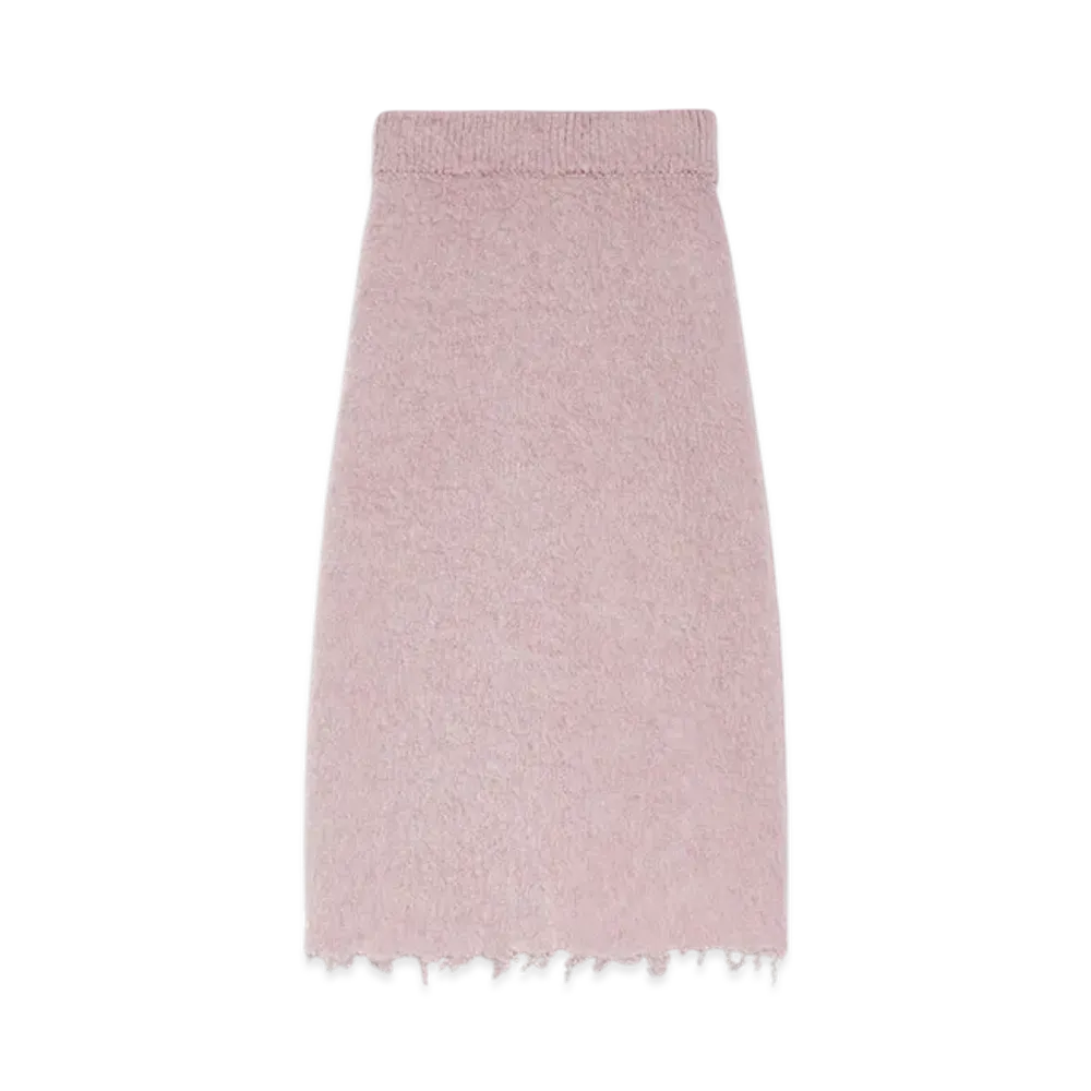 Jil Sander Wool Knit Skirt "Twilight"