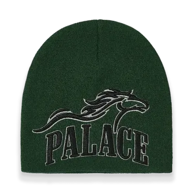 PALACE Horsepower Nein Cuff Beanie "Green"
