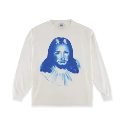 SAINT Mxxxxxx x BORN X RAISED L/S T-Shirt Clown "White"