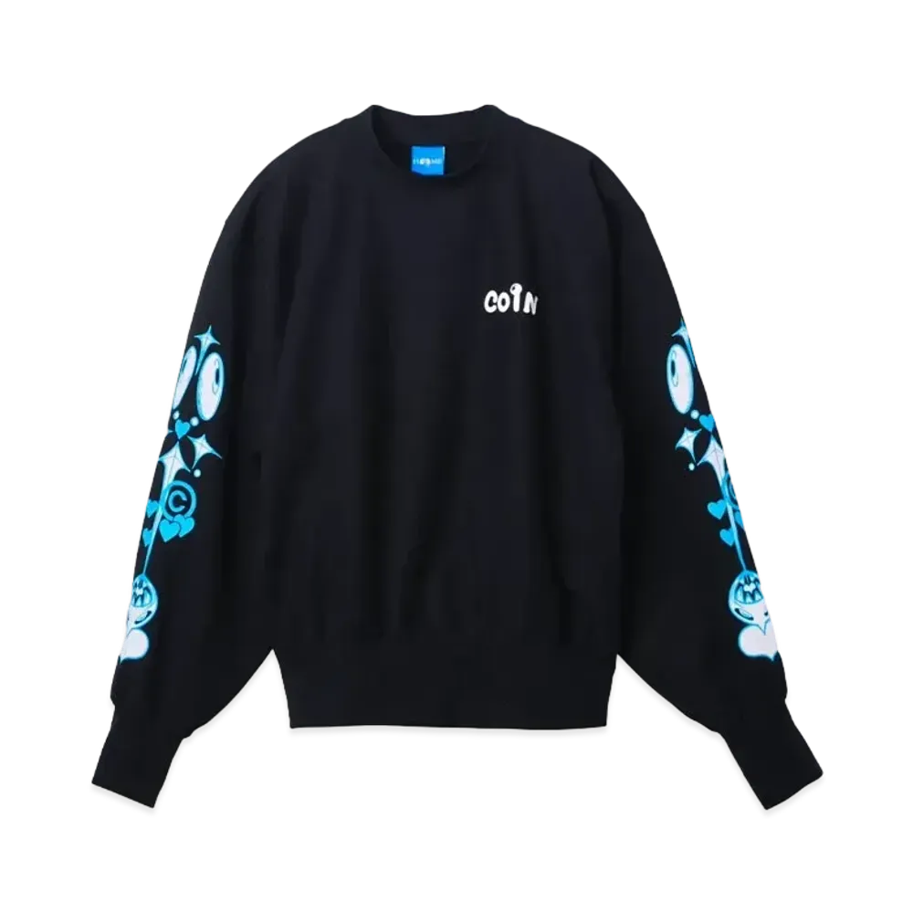 COIN PARKING DELIVERY Gila Gila Sweat Shirts "Black"