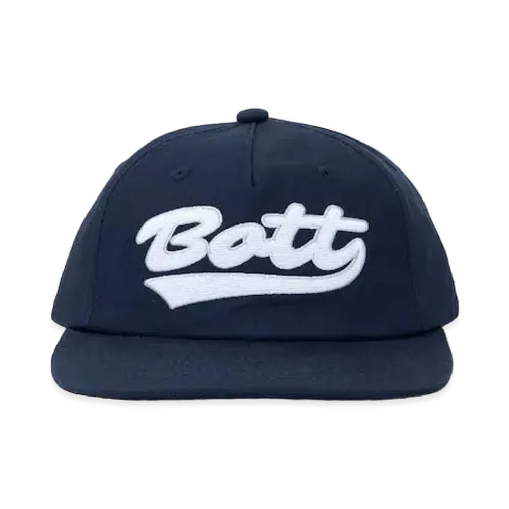 BoTT Script Logo 5 Panel Cap "Navy"