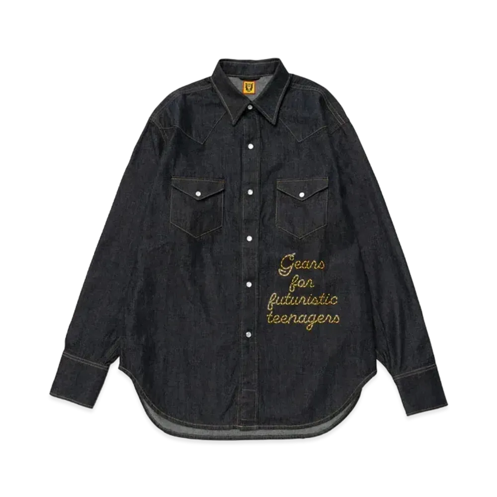 HUMAN MADE Denim Western Shirt "Indigo"