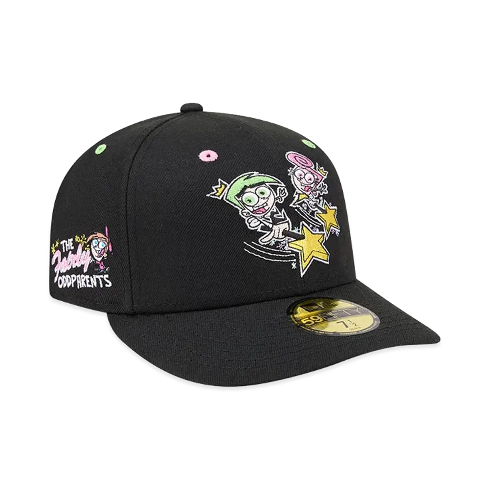 NEW ERA 59Fifty The Fairly OddParents Logo "Black Pink"