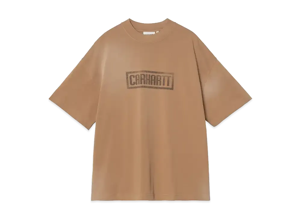 Carhartt WIP S/S Bricky Man T-Shirt "WIP H Brown/Stone Dyed"