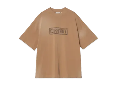 Carhartt WIP S/S Bricky Man T-Shirt "WIP H Brown/Stone Dyed"