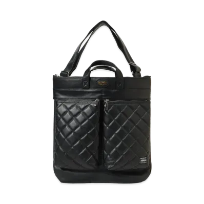 PORTER x Lewis Leathers Helmetbag "Black"