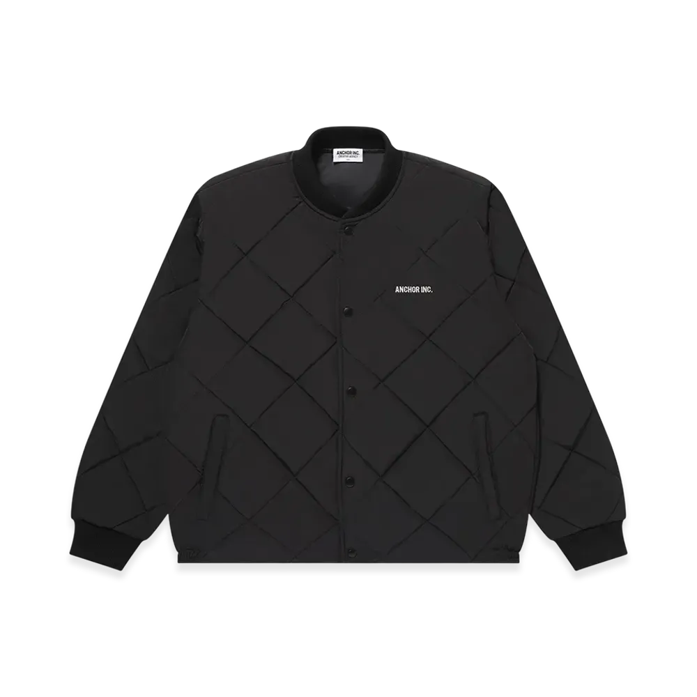 Mercedes Anchor inc. Bold Logo Quilted Jacket "Black"