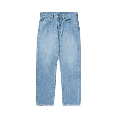 RATS USED LIGHT DENIM PANTS "INDIGO"