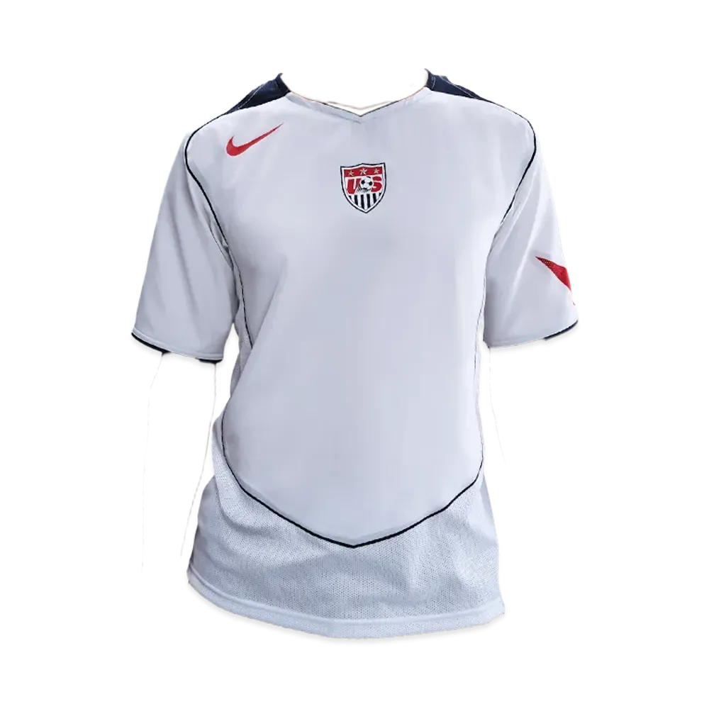 Nike USMNT 2004 Total 90 Reissue Soccer Replica Uniform "White"
