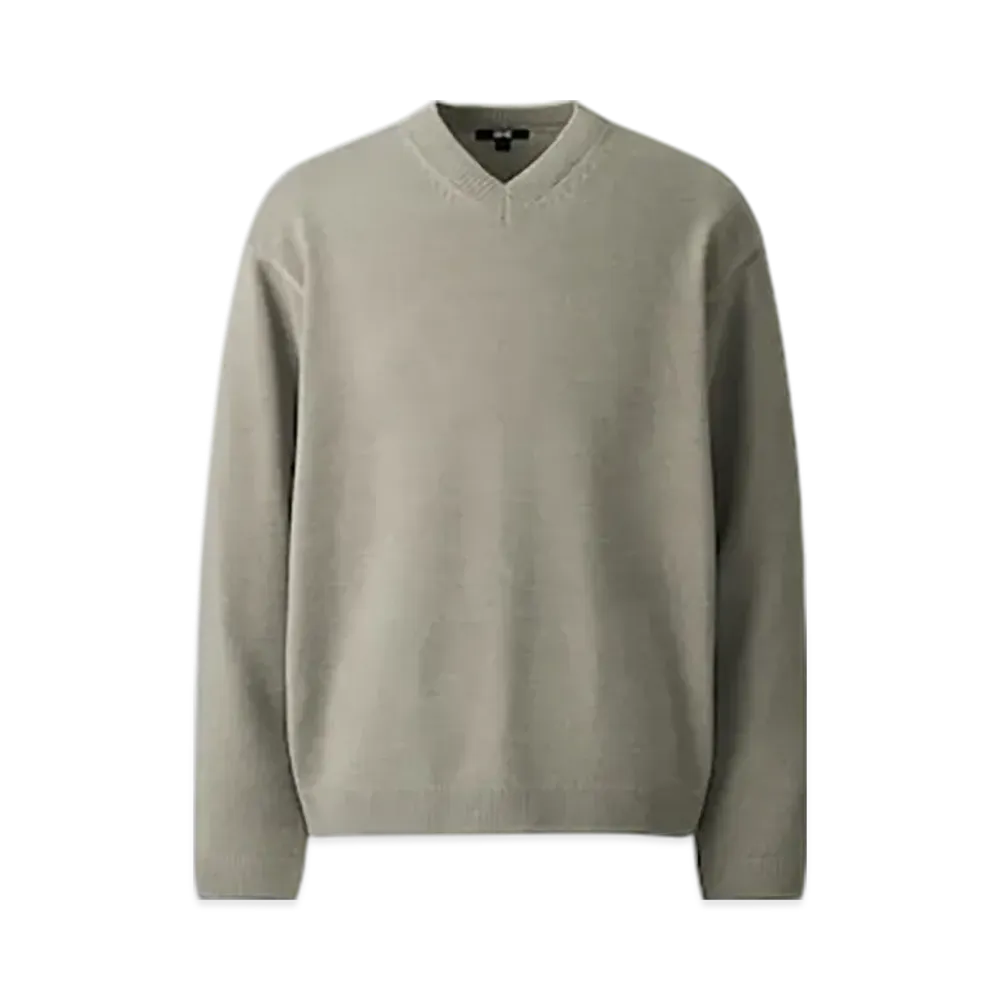 Uniqlo C Relaxed V-Neck Sweater "Beige"