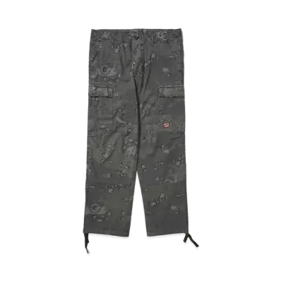 ICECREAM DIPPED CAMO CARGO PANTS "BELUGA"