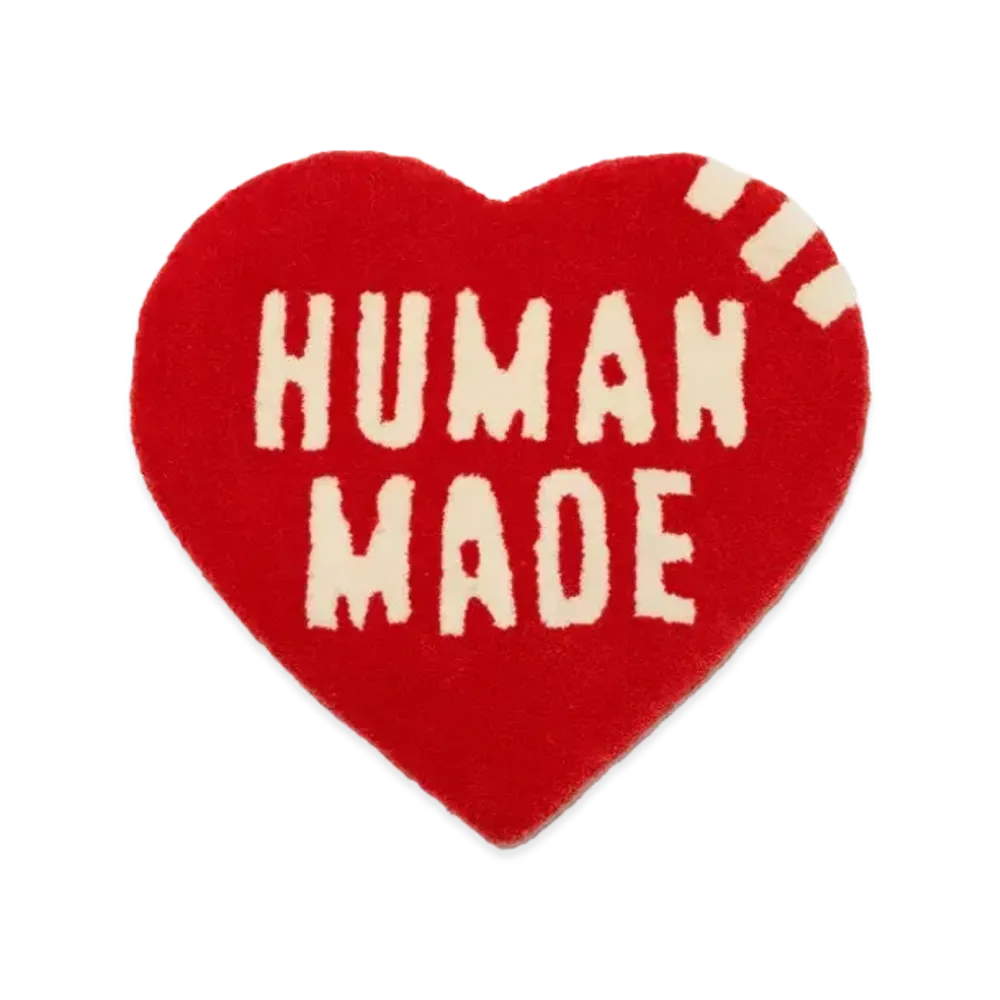 HUMAN MADE Heart Rug Small "Red"