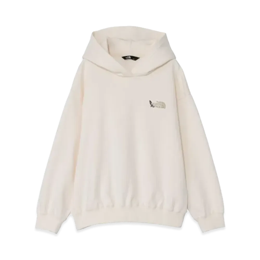 The North Face Organic Sweat Hoodie Kids "White Dune"