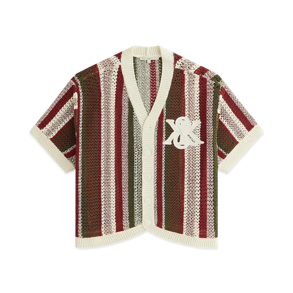 Kith Women Robyn Crochet Baseball Jersey "Rhone"