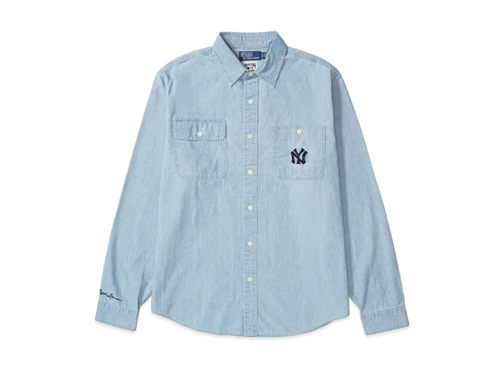 Polo Ralph Lauren x MLB Yankees Work Shirt "Light Indigo"