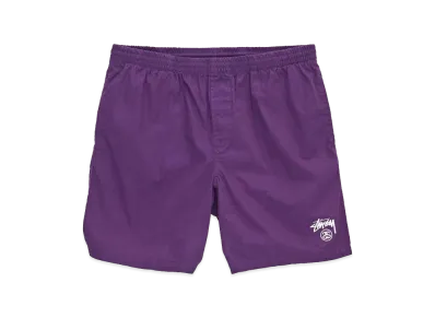 Stussy Basic Stock Beach Shorts "Purple"