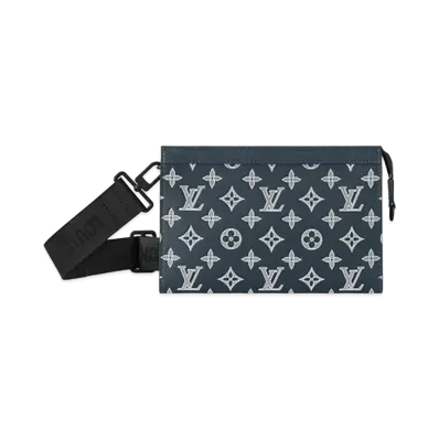 Louis Vuitton Gaston Wearable Wallet Monogram Shadow "Blue Marine"