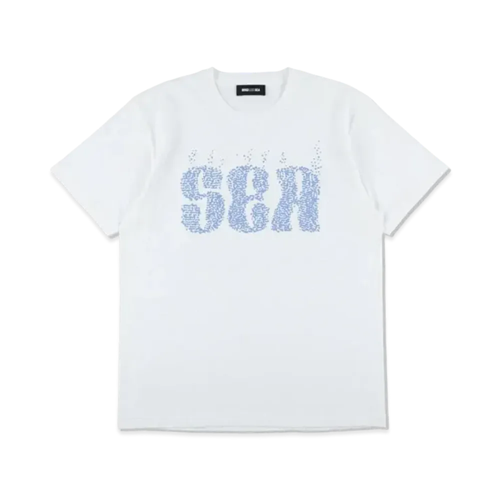 WIND AND SEA Sea Bubble Wave S/S Tee "White"
